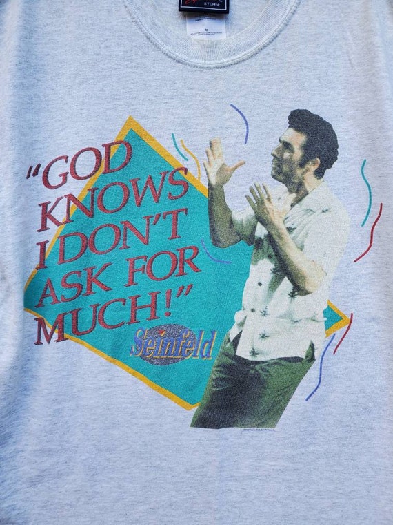 Vintage 90s Seinfeld Kramer tee- 1993 nbc experie… - image 3