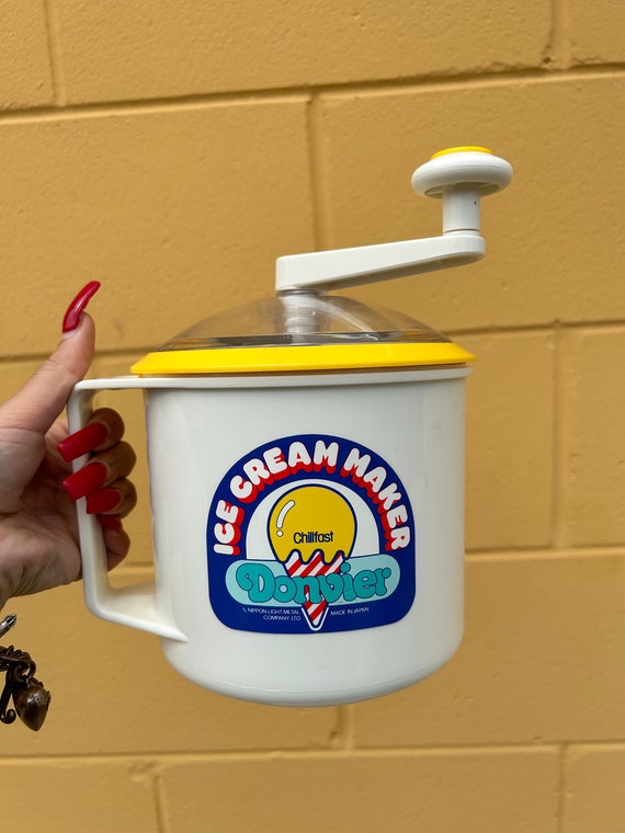 Donvier ice cream maker vintage sales