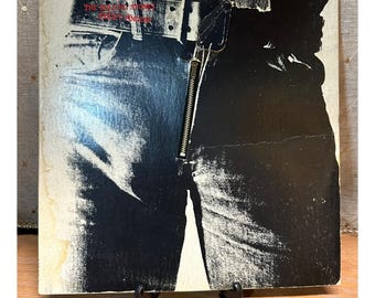 Rolling Stones Sticky Fingers LP COC 59100 Vinyl Working Zipper 1971