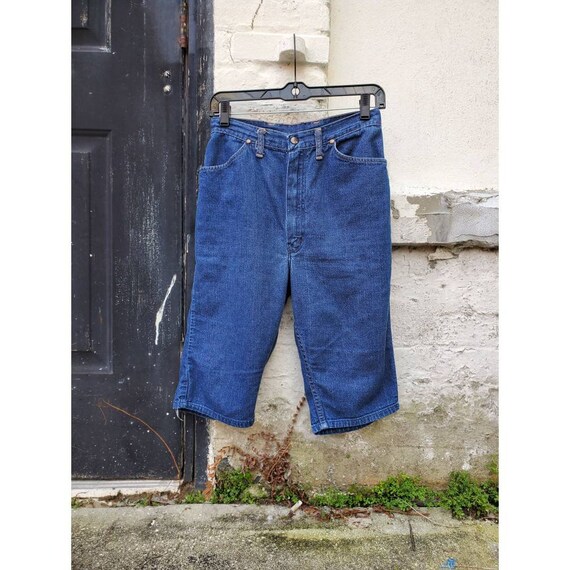 Vintage Maverick 60s denim walking shorts