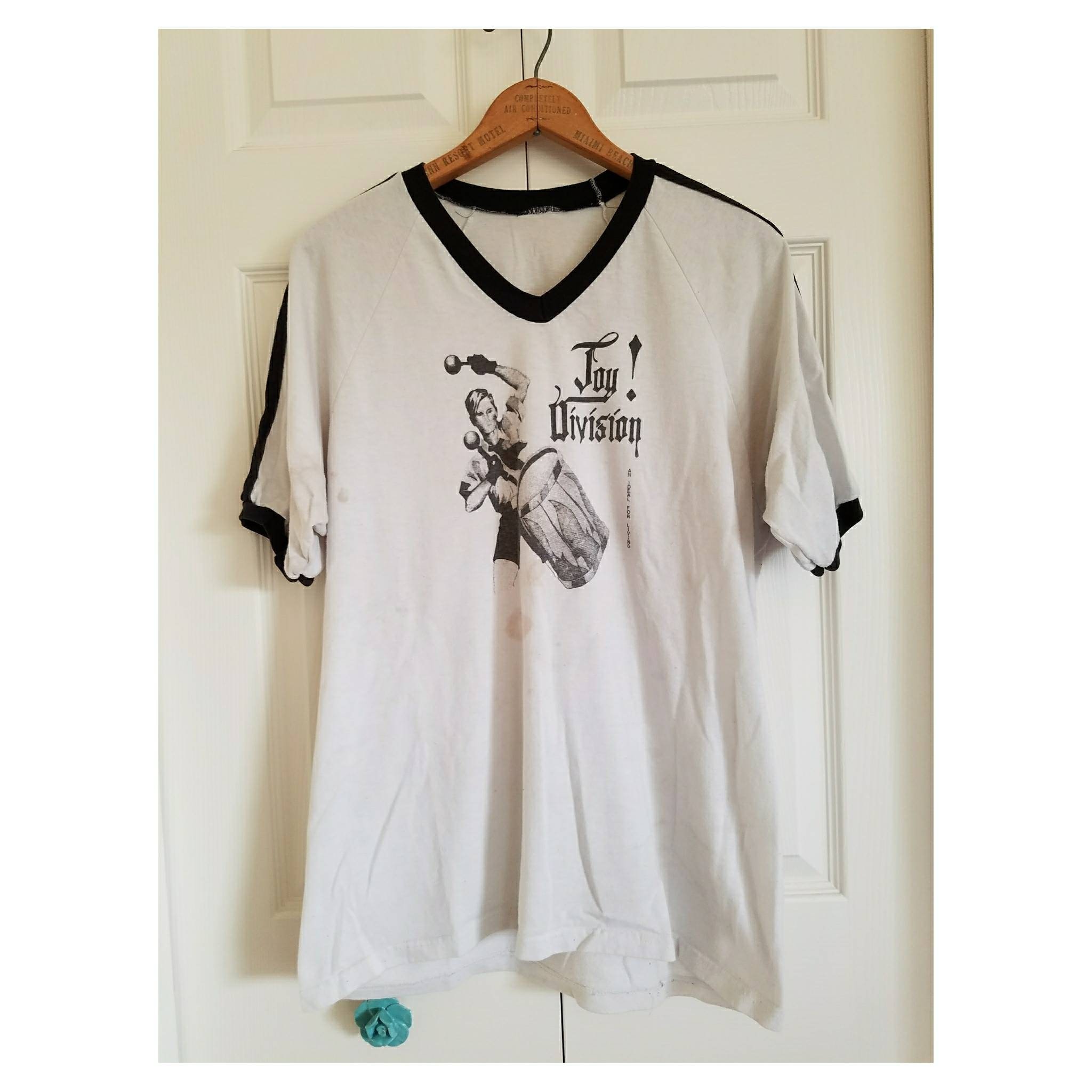 Vintage Joy Division Destroyed an Ideal for Living Ringer Tee 