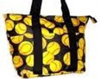 Softball Print Tote Bag... Perfect gift for any player or | Etsy