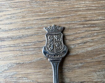 Vintage silver souvenir spoon “Noord- Holland” the Netherlands