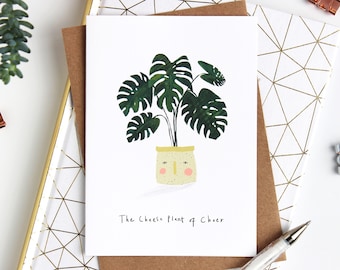 Monstera | Cheese Plant Greetings Card