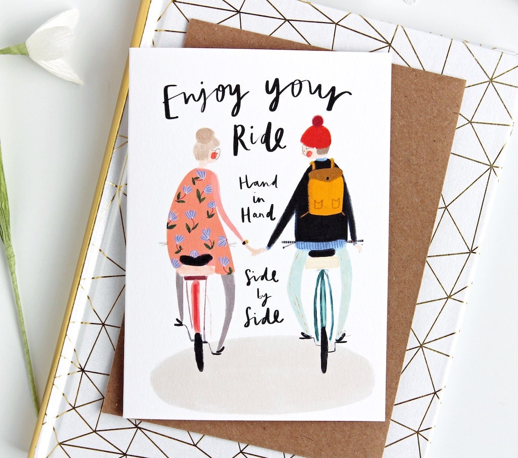 Quirky Love card for Couples - Romance card, wedding card, engagement…