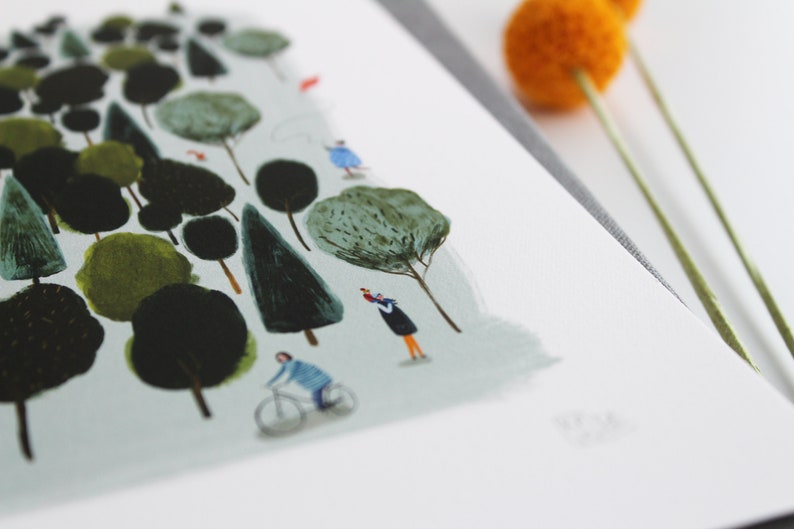 Happy Days Quirky Wall Art Print Children's Nursery Art Etsy UK