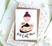 Best Cat Mum Card - crazy cat lady card - card for cat mums - Gifts for cat people - Cat Card - ginger tabby cat - Katy Pillinger Designs 
