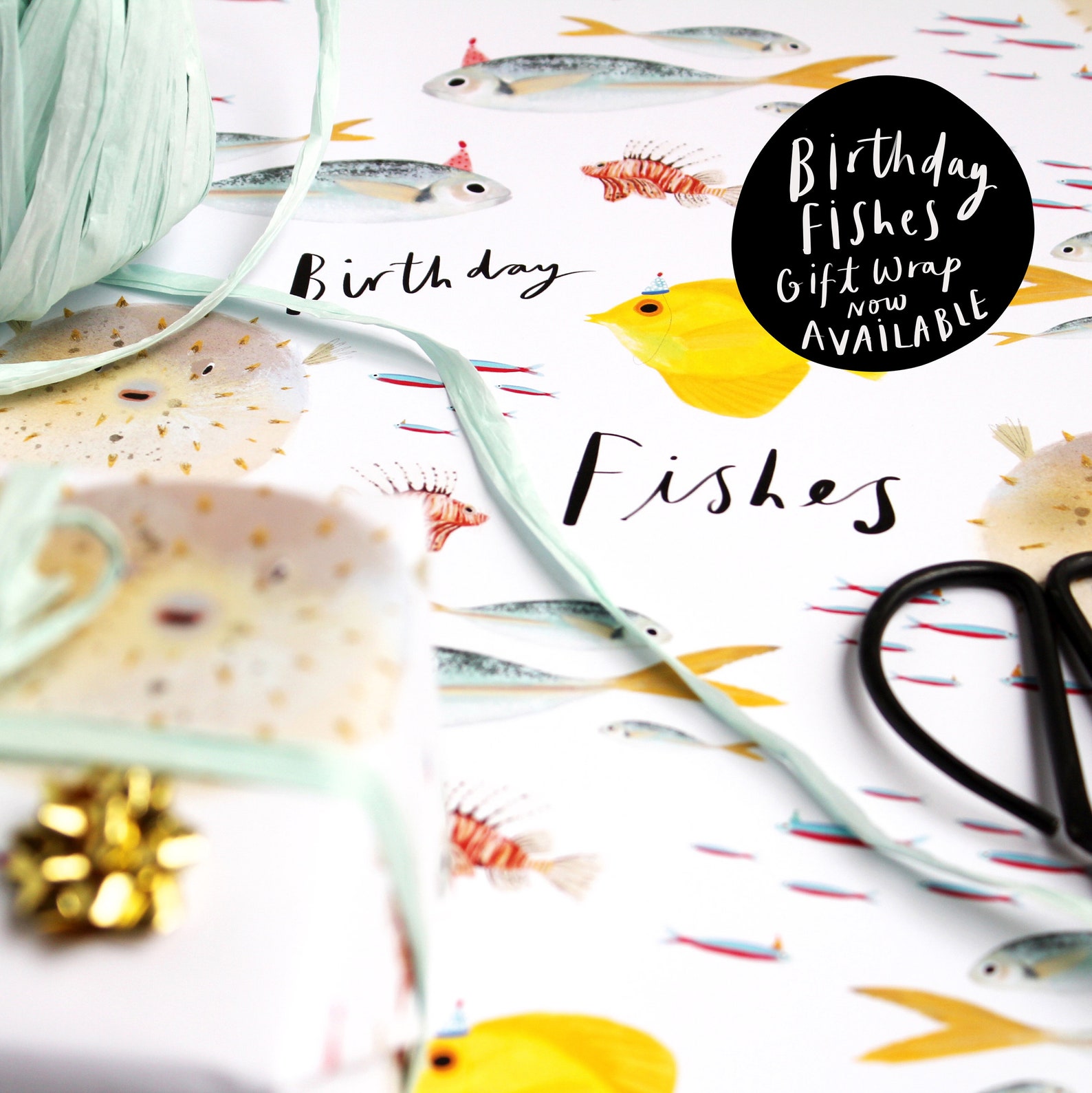 Birthday Fishes Funny Birthday Card Pun Birthday Card - Etsy UK