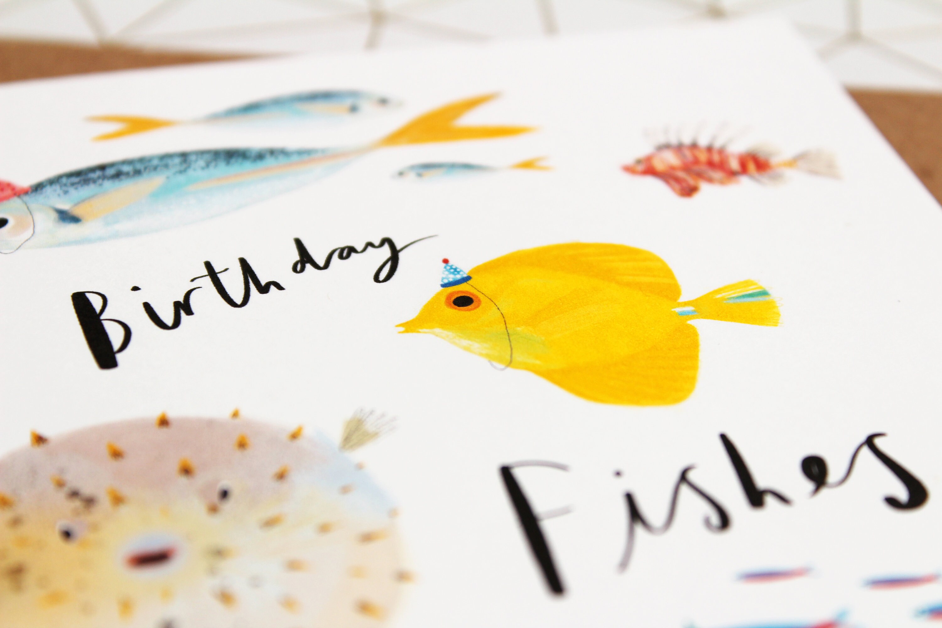 Birthday Fishes Funny Birthday Card Pun Birthday Card - Etsy UK