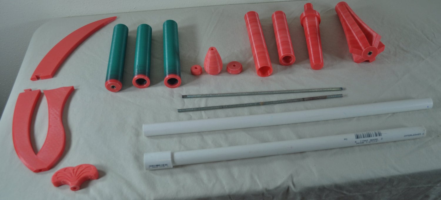 Sailor Saturn Staff - 3D Printed Kit
