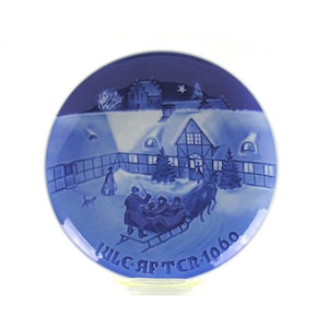 Bing & Grøndahl 1969 Christmas Plate: Danish Collectible