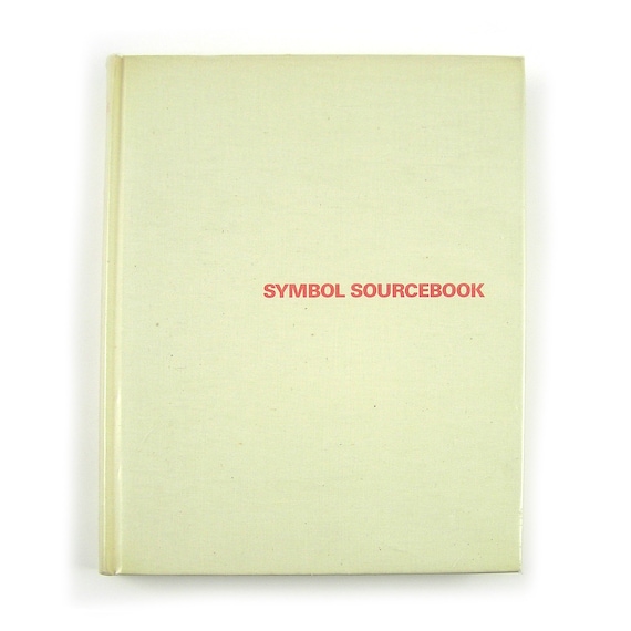 1972 Symbol Sourcebook Guide to International Graphic Symbols