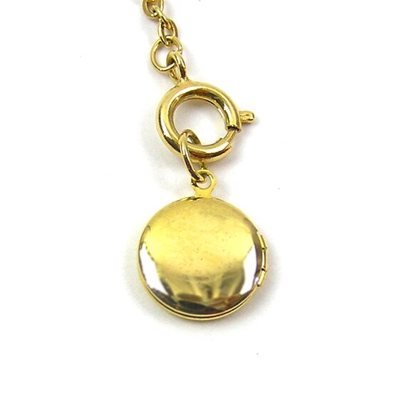 Joan Rivers Locket Charm with Extender Chain Gold… - image 5