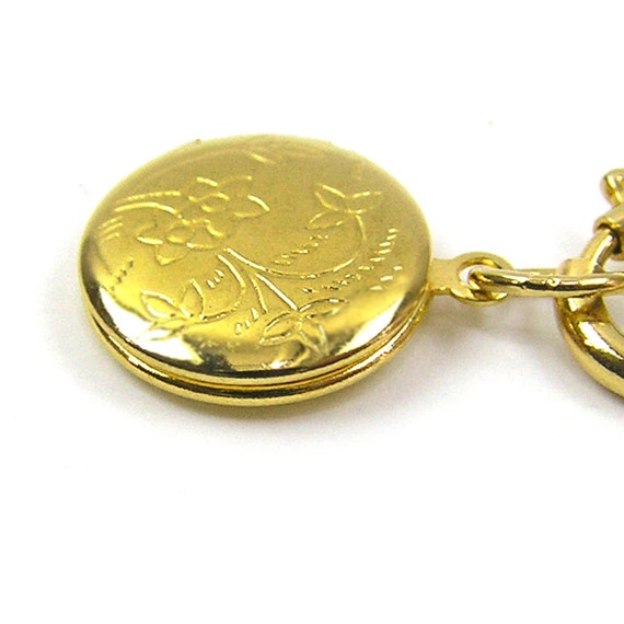 Joan Rivers Locket Charm with Extender Chain Gold… - image 6