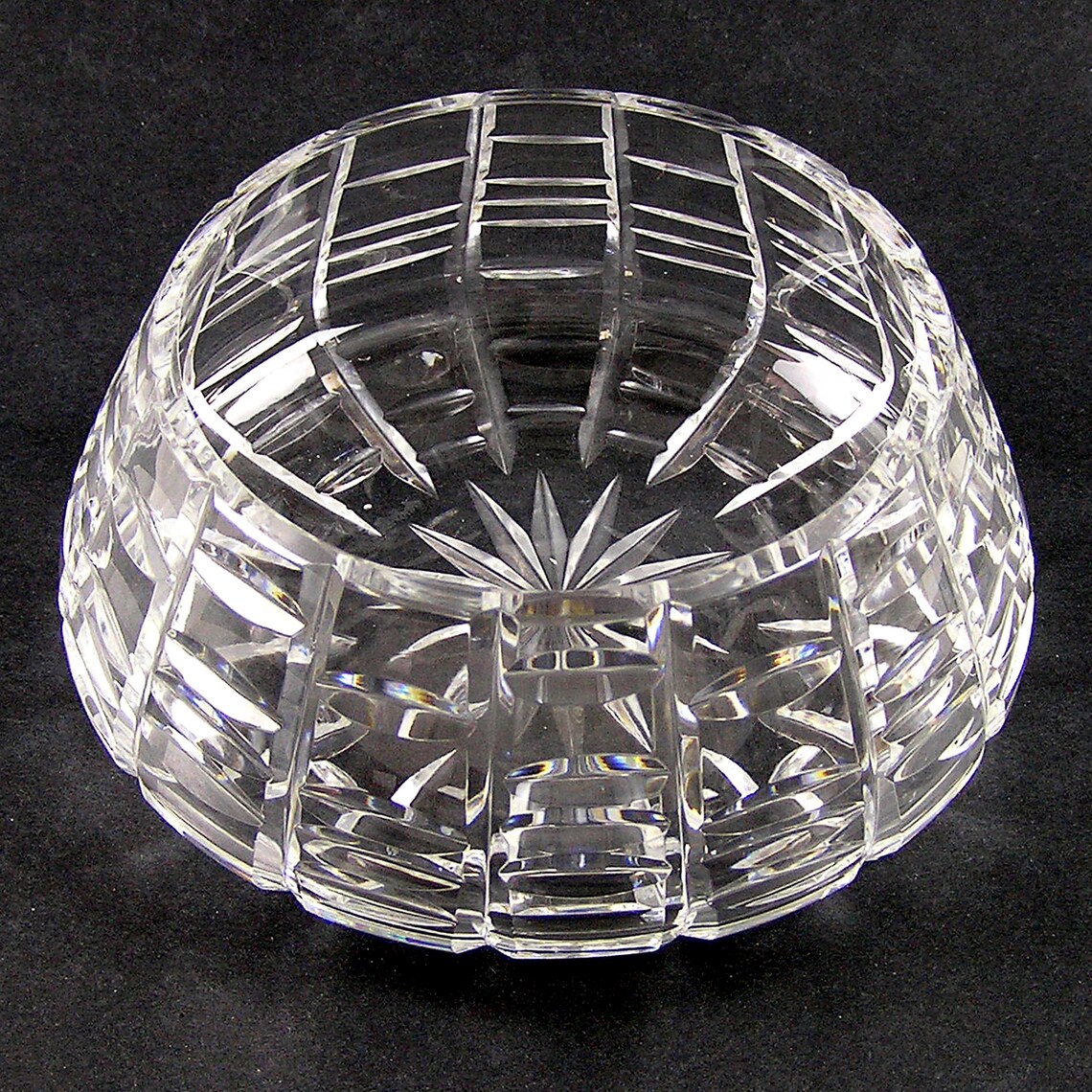 1970 Waterford Cut Crystal Bowl Trallee Pattern Signed Etsy