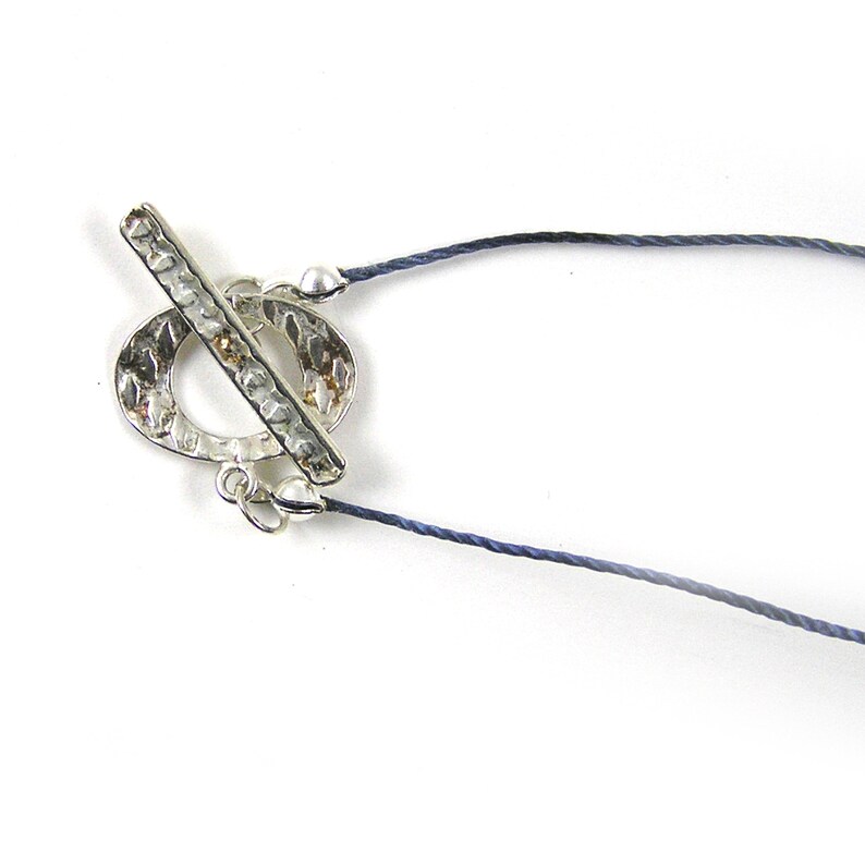 Water Lily Glass Bead Necklace Summer Necklace Lampwork Glass Bead Necklace