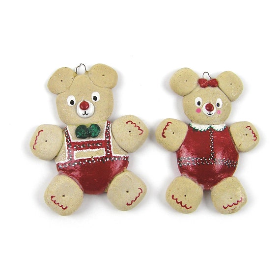 teddy bear ornaments