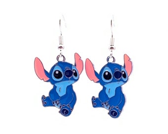 Boucles d'oreilles en maille inspirées de Disney