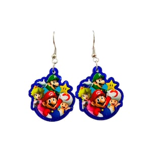 Mario And Friends Earrings