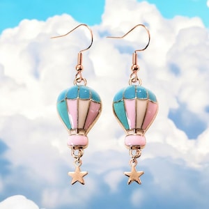 Hot Air Balloon Earrings