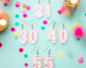 Birthday Candle Earrings