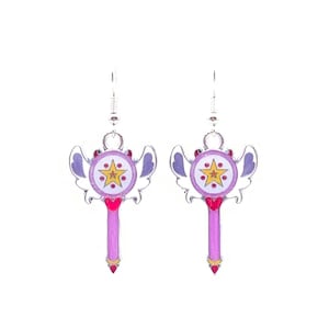 Star VS The Forces Of Evil Wand Earrings
