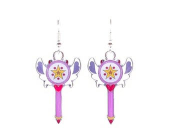 Star VS The Forces Of Evil Wand Earrings