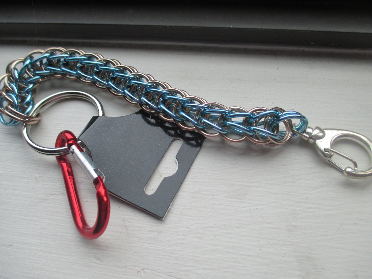 Full Persian Long Keychain Chainmail Keychain Etsy