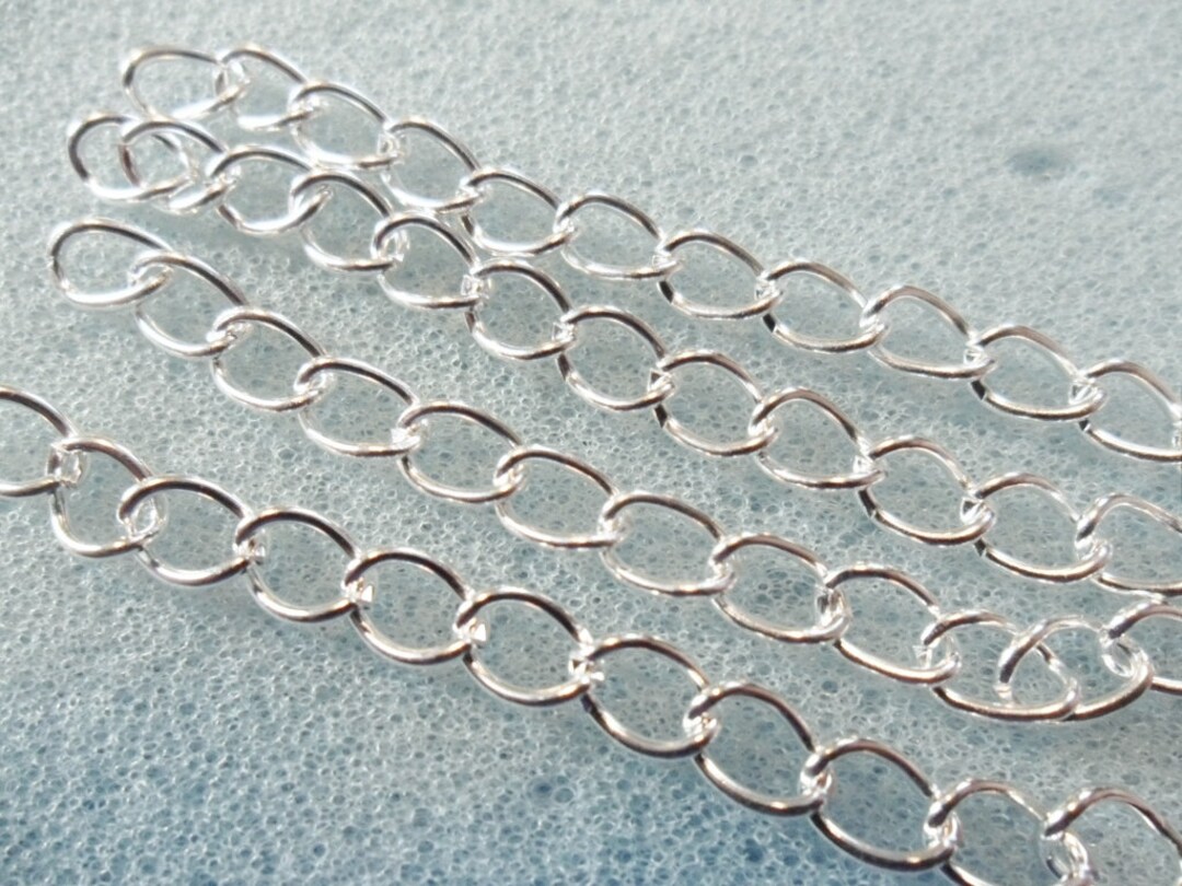 10 Extension Chains - 2 Inches (5cm) Length - Necklace Extender Chains ...