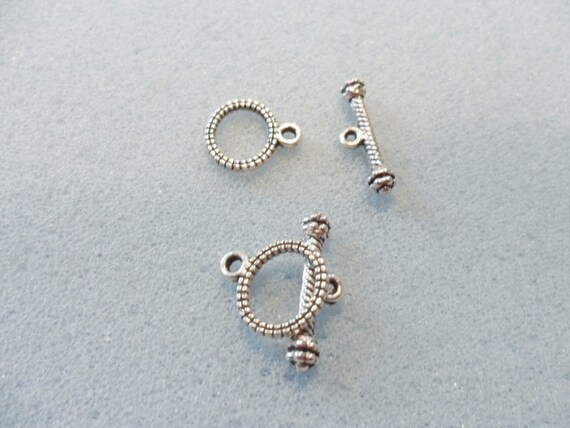 10 Juegos De Cierr De Palanca, Llave De Bloqueo, Flor, Plata