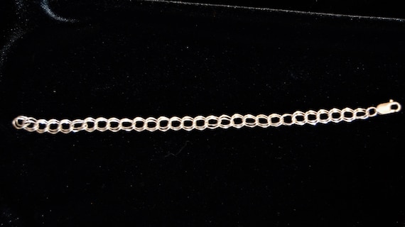 Large Double-Link Sterling Chain - image 3