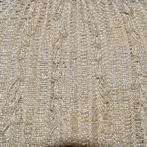 1930s Ivory-Colored Beaded Flapper Purse image 8