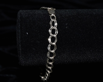 Large Double-Link Sterling Chain