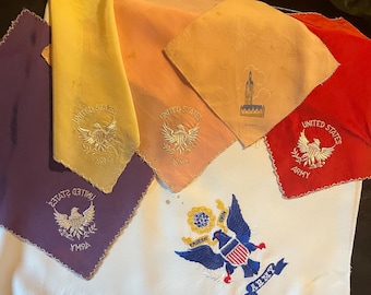 army scarf & hankies
