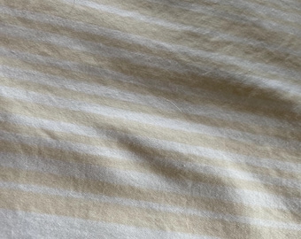 tablecloth, hand printed stripe