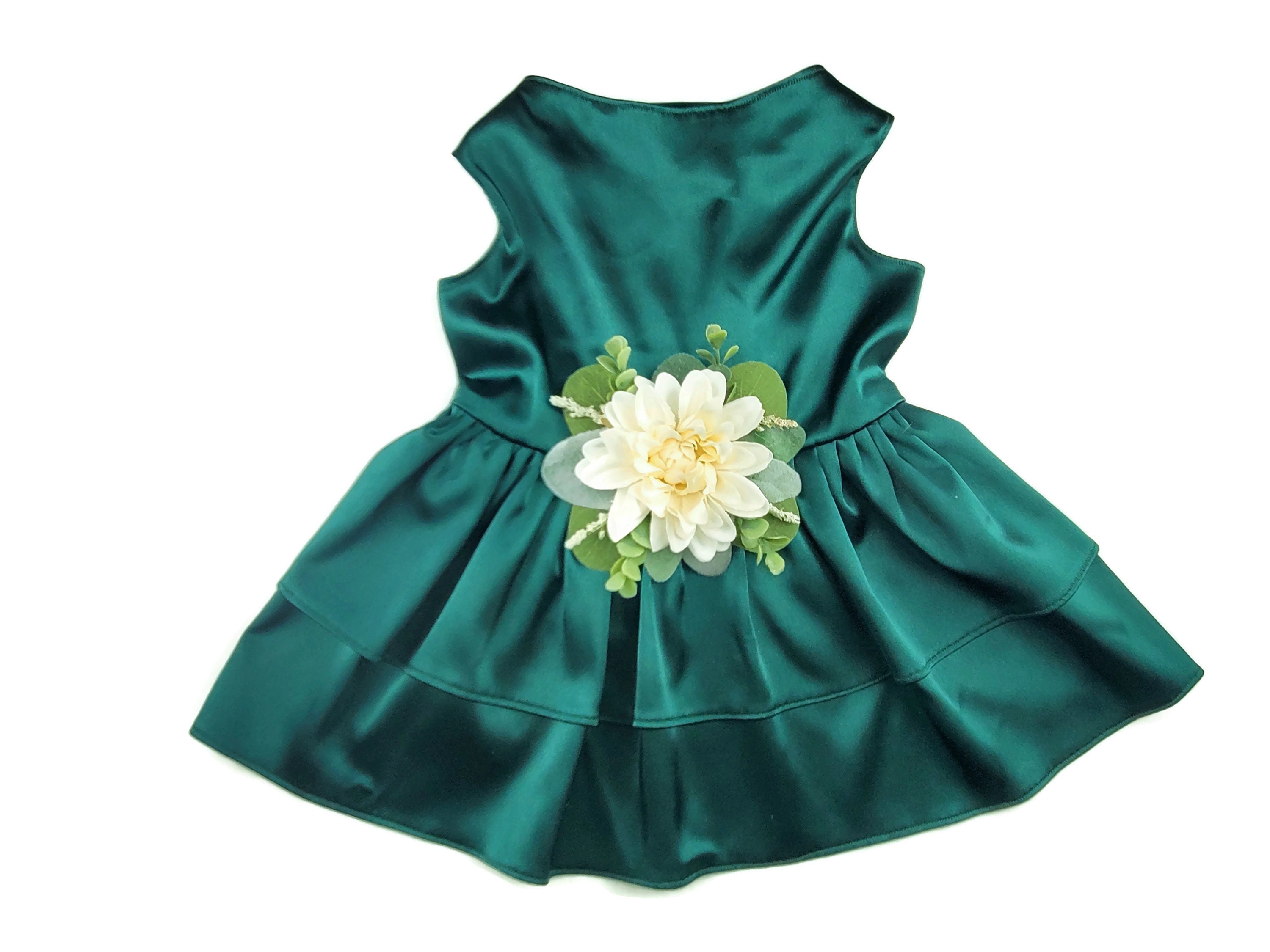 Green and Orange Dress - Etsy