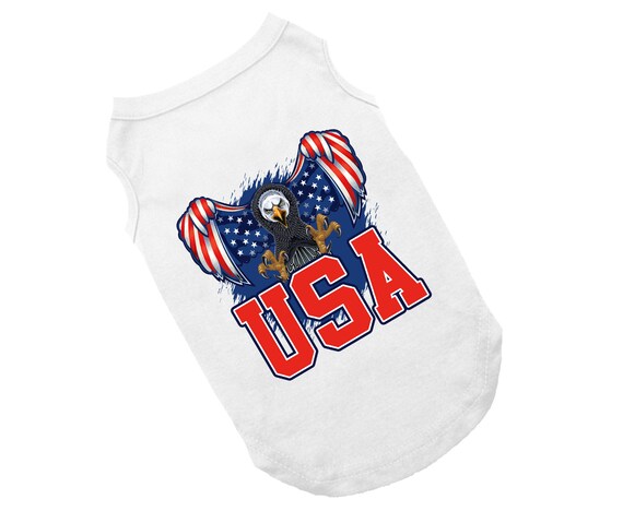 4th of july dog shirt