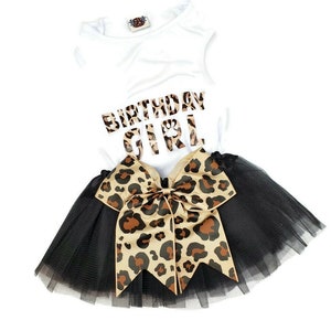 Dog Birthday Party Birthday girl Dog package Cheetah Birthday outfit Birthday Dog Size XS 5XLv Leopard birthday for dog image 3