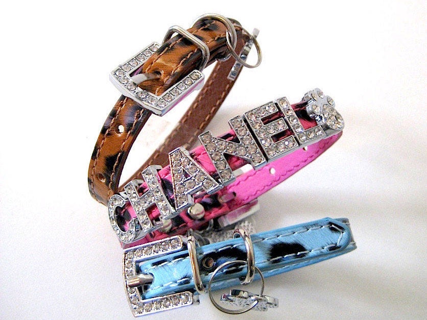 XXS Dog Collar Extra Small Dog Collar Bling Dog Collar Etsy