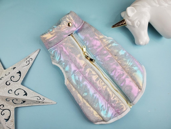 Doudoune licorne sale
