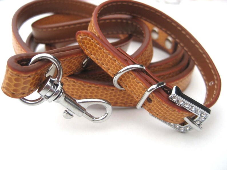 XXS Dog Collar Naturals Collection Bling Dog Collar Etsy