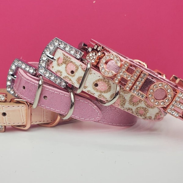 Bling Dog Collar Etsy