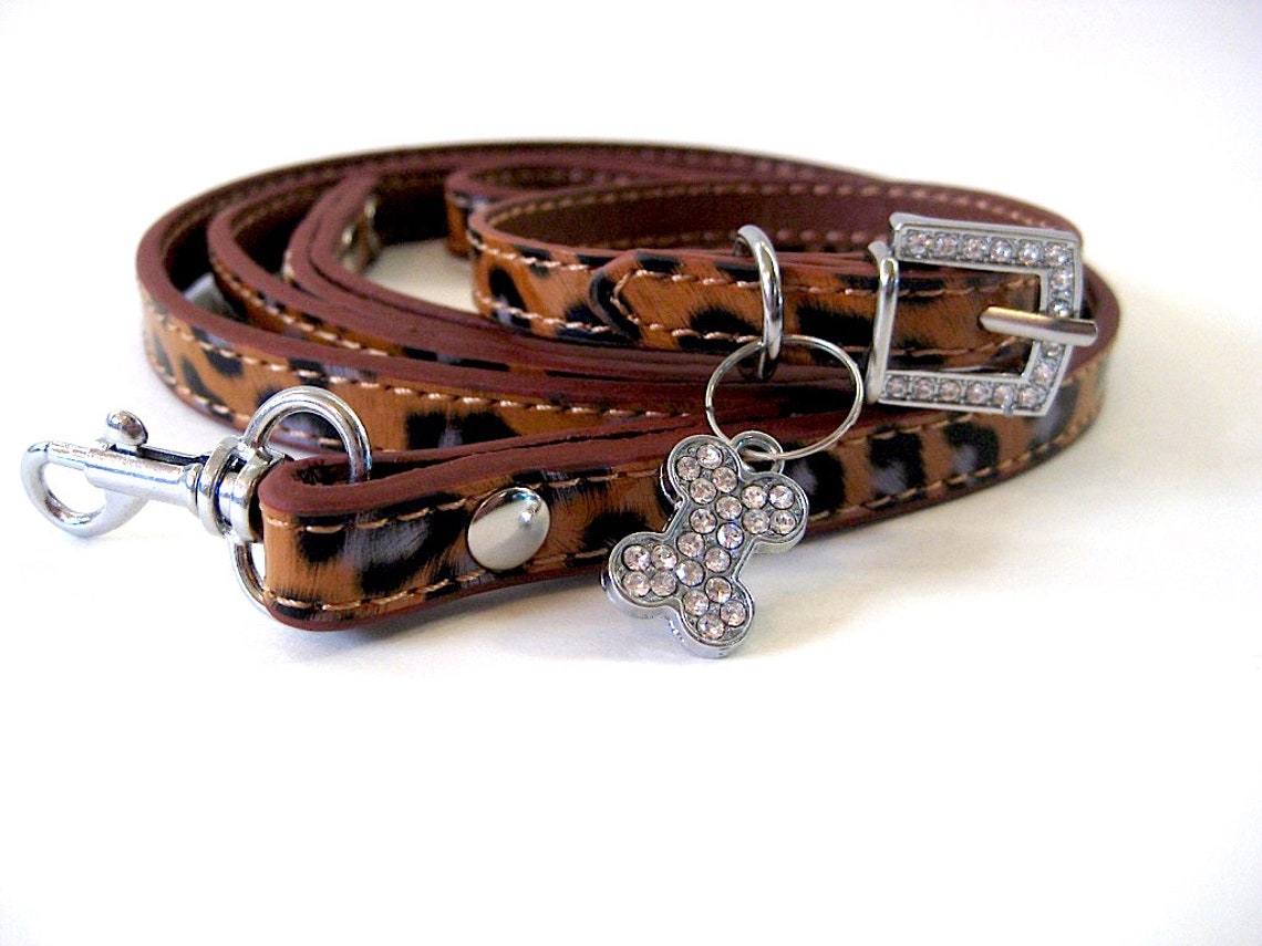 XS Thin Cat Collar or XS Dog Collar Queen of the Jungle Etsy