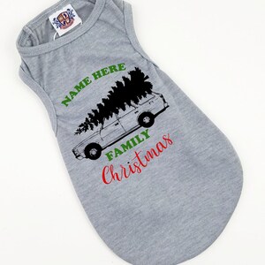 Funny Christmas dog shirt | Personalized Christmas Dog Shirt |  Dog shirt | XXS-5XL | Family Christmas Shirt