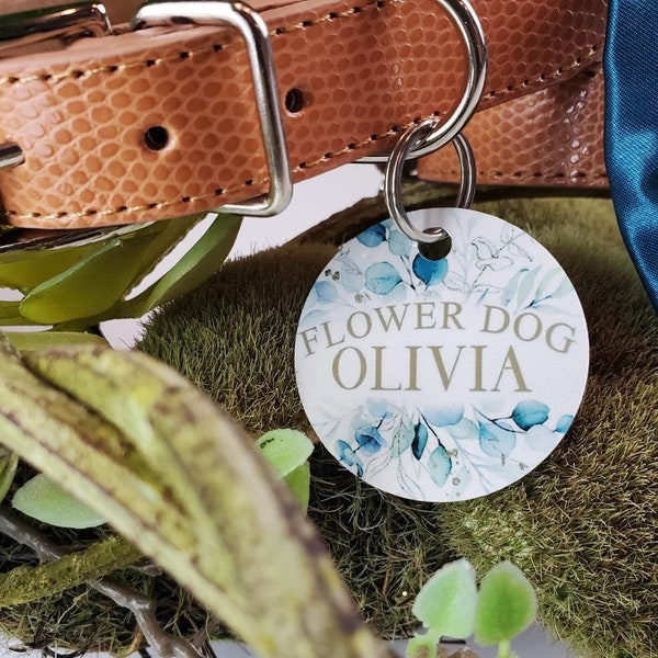 Wedding dog tag | Dog of Honour | Best Dog | Personalized Wedding Dog tag