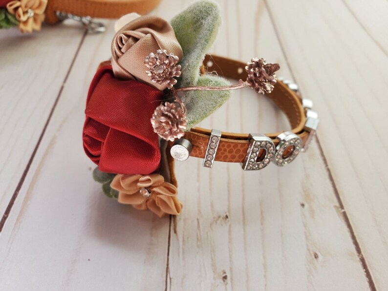 Wedding Dog Collar I DO TOO Collar and Leash 18 Color Etsy