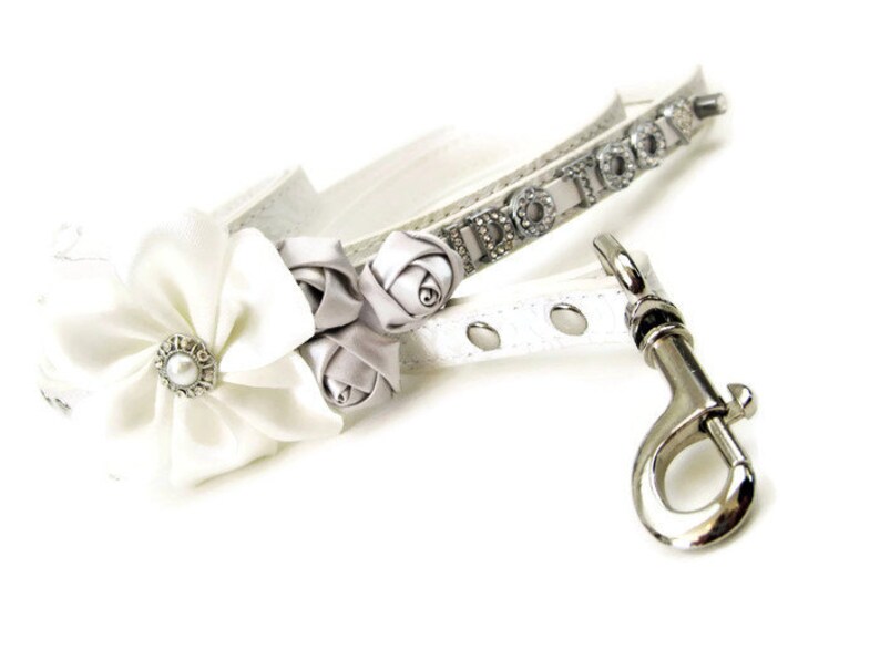 Wedding Dog Leash I Do Too Leash Elegant Wedding Decor Etsy