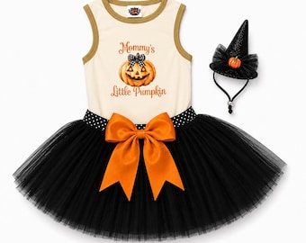 Halloween costume for dog | Mommy's Little Pumpkin | XXS-5XL |  Halloween dog costume | Funny Halloween Pet costume