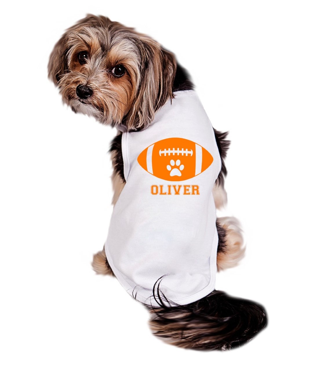 Personalized Football Dog Shirt 15 Color Options XXS5XL Gifts for Dogs