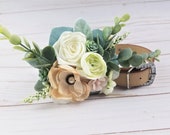 Succulent Wedding Collar Succulent Flowers S M L XL XXL Flower Dog collar Wedding Dog Collar Succulent Dog Collars